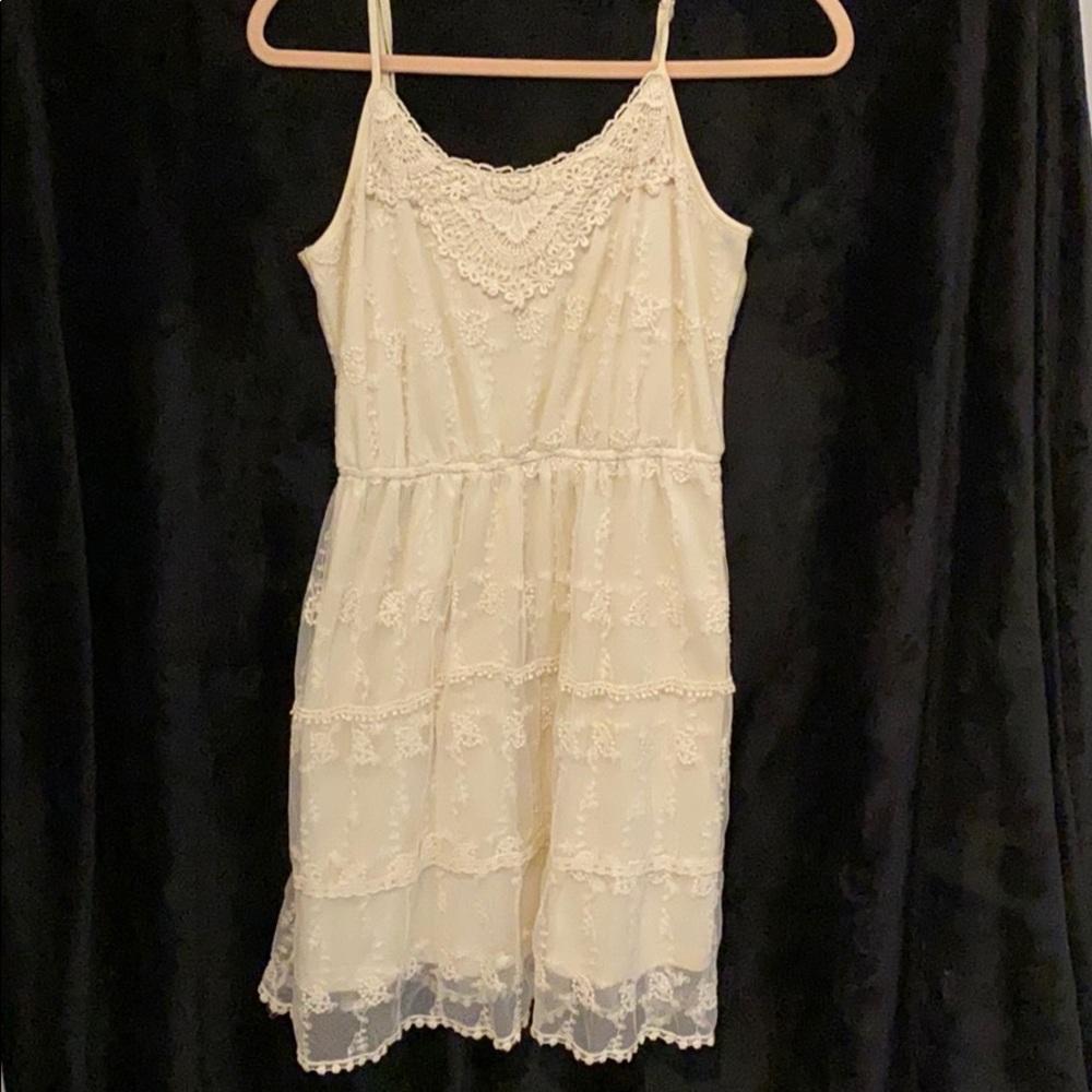 Cream dress
